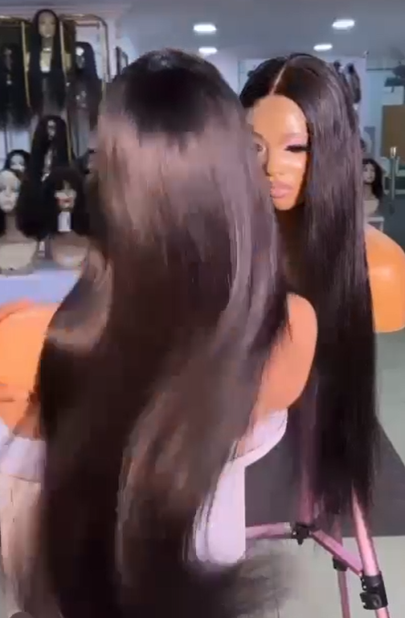 premium 100% human hair 24 inches straight hair one part (glueless) premium 100% human hair 24 inches straight hair one part (glueless)