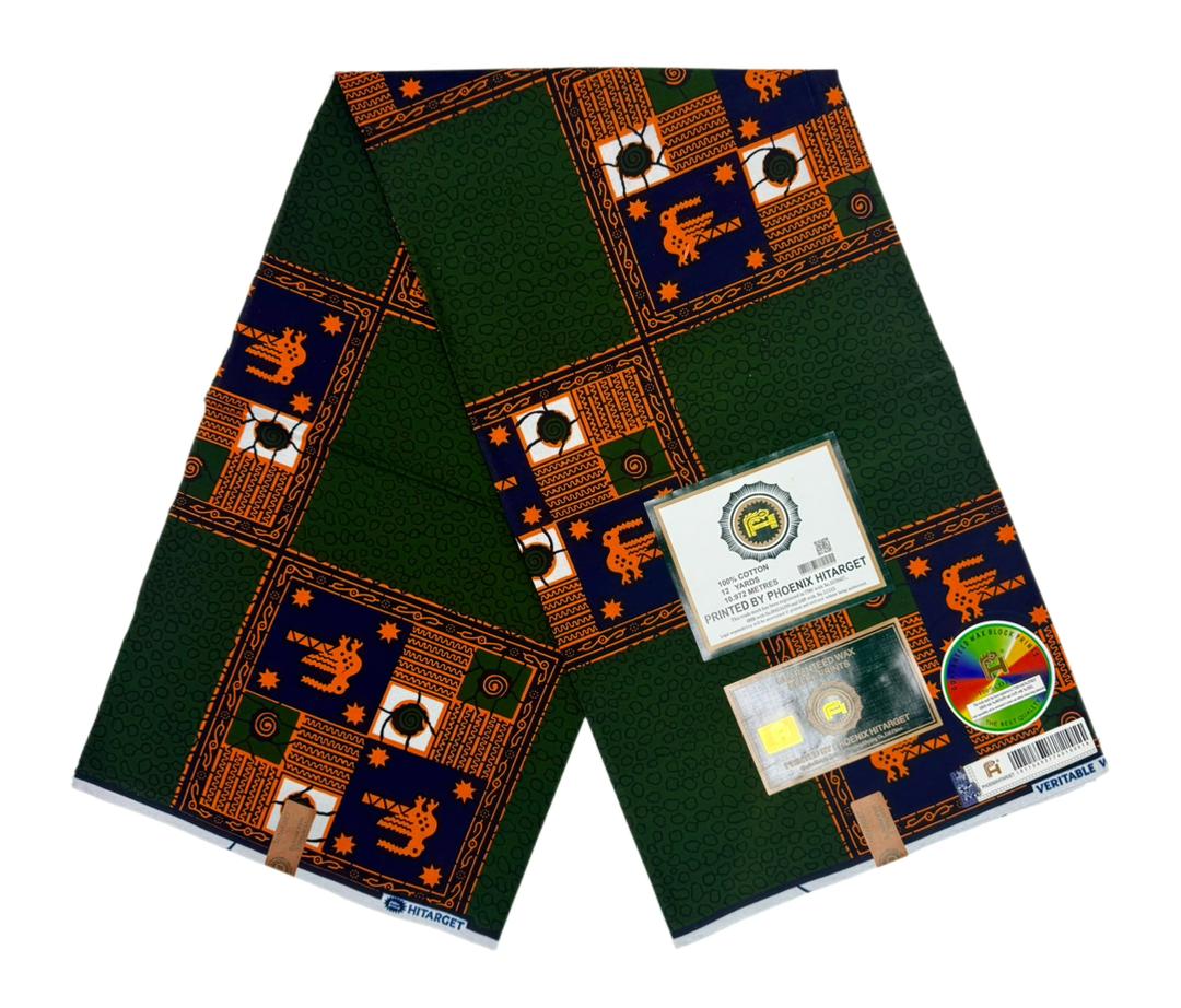 premium ankara wrapper fabric big hitarget 6 yards (high quality cotton) premium ankara wrapper fabric big hitarget 6 yards (high quality cotton)