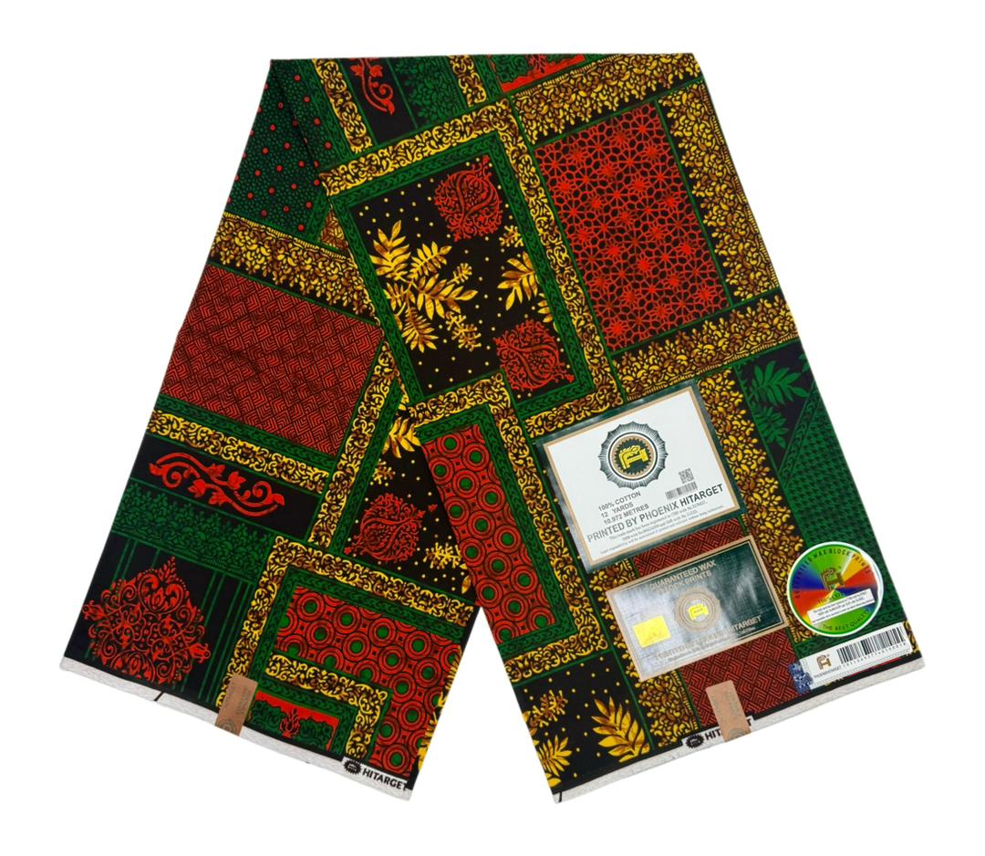 premium ankara wrapper fabric big hitarget 6 yards (high quality cotton) premium ankara wrapper fabric big hitarget 6 yards (high quality cotton)