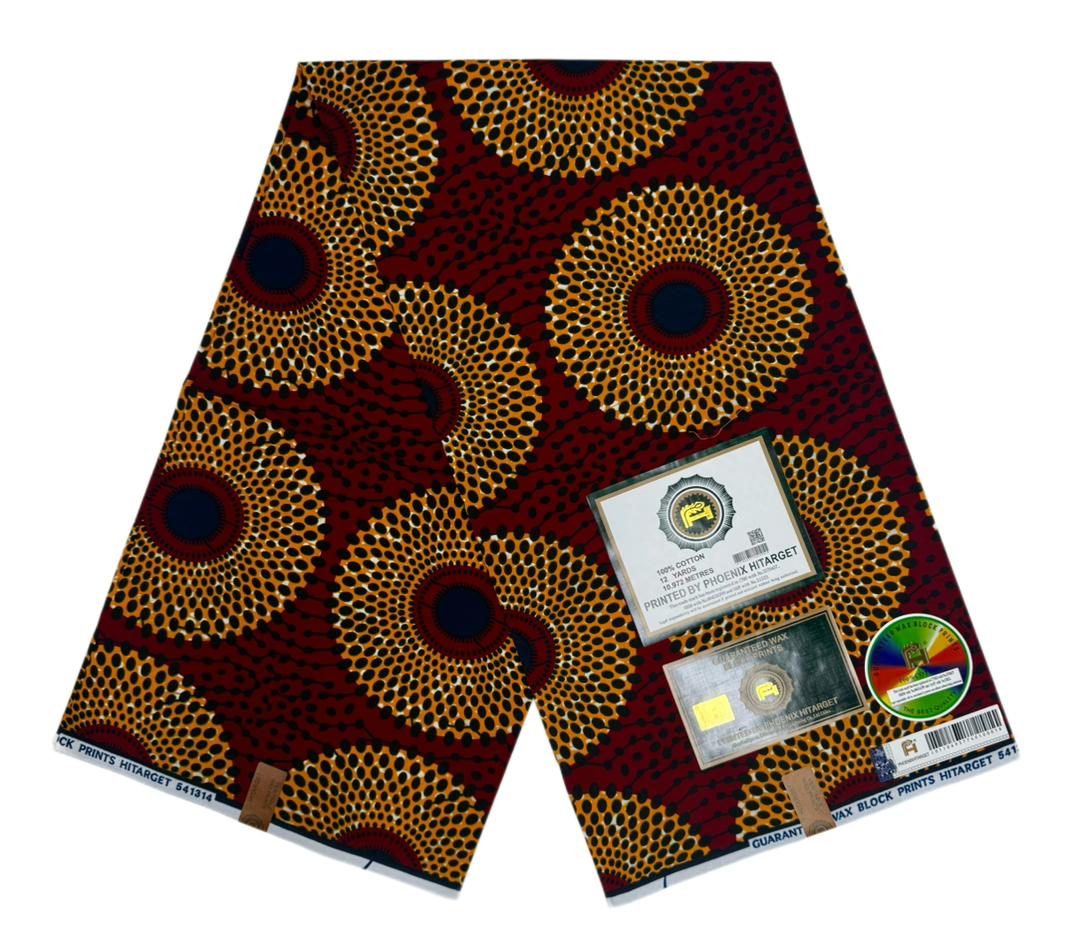 premium ankara wrapper fabric big hitarget 6 yards (high quality cotton) premium ankara wrapper fabric big hitarget 6 yards (high quality cotton)