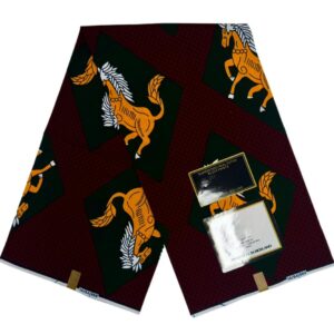 premium ankara wrapper fabric big hitarget 6 yards (high quality cotton)