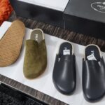 classic leather men’s shoes prada mule